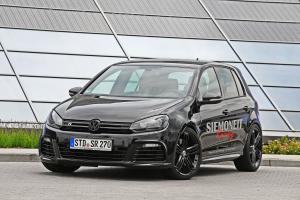 Volkswagen Golf R20 Black Pearl by Siemoneit Racing 2011 года